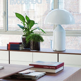 Atollo Metal Table Lamp, Size: Small, Finish: White