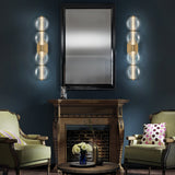 Atomo Wall Mount By Eurofase 4 Bulbs Gold Inside View