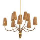 Atwood Chandelier - 10-Light by Hudson Valley