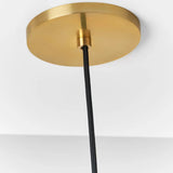 Audra 10 Pendant Light Hand Rubbed Antique Brass By Visual Comfort Modern - Detailed View2