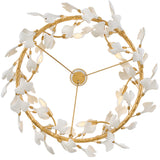 Audra Ring Chandelier By Frederic Ramond - Down View