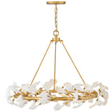 Audra Ring Chandelier By Frederic Ramond - Front View1