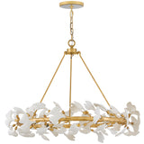 Audra Ring Chandelier By Frederic Ramond - Front View