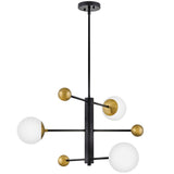 Auggie Chandelier Black By Lark Living