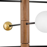 Auggie Chandelier Bright Brass By Lark Living - Detailed View2