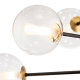 Aurelia Chandelier Black By Artcraft Detailed View