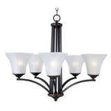 Aurora Chandelier Oil Rubbed Bronze by Maxim Lighting