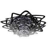Aurora Large Ceiling Lamp by Slamp, Color: Black, , | Casa Di Luce Lighting