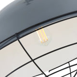 Austin Pendant - Grey & White Inner