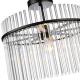 Ava Semi Flush Mount By Artcraft - Detailed View