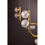 Avignon Chandelier by Corbett - detail view