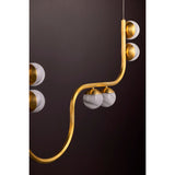 Avignon Linear Suspension by Corbett - detail view