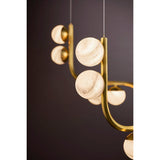 Avignon Linear Suspension by Corbett - detail view