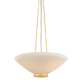 Awosting Pendant - 22 Inch - Aged Brass by Hudson Valley