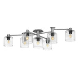 Axel Large Adjustable Semi-flush Mount - Brushed Nickel - by Hinkley