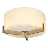 Axis Flush Mount in Soft Gold by Hubbardton Forge