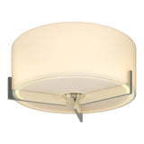 Axis Flush Mount in Sterling by Hubbardton Forge