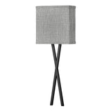 Axis Heathered Gray Large Single Light Sconce - Black - by Hinkley