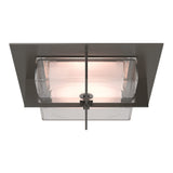 Axis LED Flush Mount in Dark Smoke by Hubbardton Forge