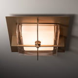 Axis LED Flush Mount detail in Soft Gold, by Hubbardton Forge