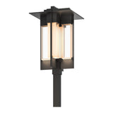 Axis Outdoor Post Lantern in Coastal Black by Hubbardton Forge