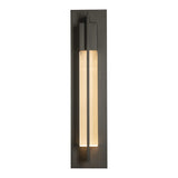 Axis Outdoor Wall Light Large, shown in Coastal Oil Rubbed Bronze, by Hubbardton Forge