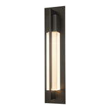 Axis Outdoor Wall Light Large, shown in Coastal Oil Rubbed Bronze, by Hubbardton Forge