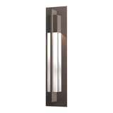 Axis Outdoor Wall Light Large in Coastal Dark Smoke by Hubbardton Forge