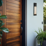 Axis Outdoor Wall Light lifestyle view by Hubbardton Forge