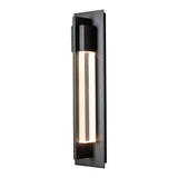 Axis Outdoor Wall Light Medium, shown in Coastal Black, by Hubbardton Forge