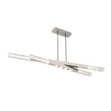 Axis Pivot Linear Chandelier By Hammerton, Size: Large, Finish: Metallic Beige Silver