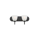 Axis Strip Bath Vanity Light Black by Maxim Lighting