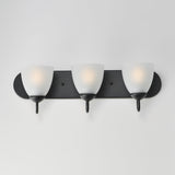 Axis Strip Bath Vanity Light Black by Maxim Lighting