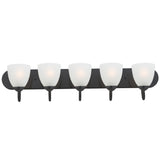 Axis Strip Bath Vanity Light Black by Maxim Lighting