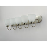 Axis Strip Bath Vanity Light Satin Nickel by Maxim Lighting