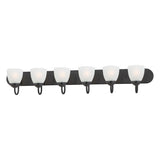 Axis Strip Bath Vanity Light Black by Maxim Lighting