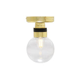 Ayr Ceiling Light Polished Brass