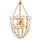 Azalea Large Pendant - Distressed Brass - by Fredrick Ramond
