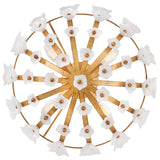 Azalea Semi Flush Mount By Frederic Ramond Detailed View