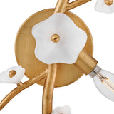 Azalea Wall Sconce 3 Lights By Frederic Ramond - Detailed View