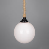 Azores Rope Pendant - Matte Black