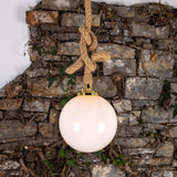 Azores Rope Pendant - Polished Brass