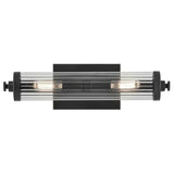 Azores Vanity Light Black Small By Kichler