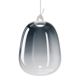 Azure Steel Large Oblo Pendant by Lodes