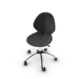 BASIL CS-1366 OFFICE CHAIR BY CALLIGARIS, SEAT COLORS: MATT GREY, FRAME: CHROMED METAL, | CASA DI LUCE LIGHTING