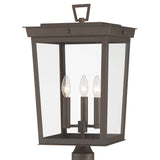 Belmont 12'' Twilight Bronze Outdoor Post by Crystorama