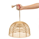 Bossa Portable Pendant Light - held by its rope