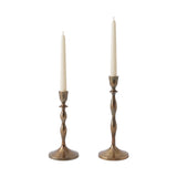 Baccarat Set of Two Candle Holders By Renwil