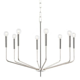 Bailey Chandelier - Polished Nickel
