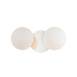 Baird Bath and Vanity Light - 2-Light - Polished Chrome by Hudson Valley